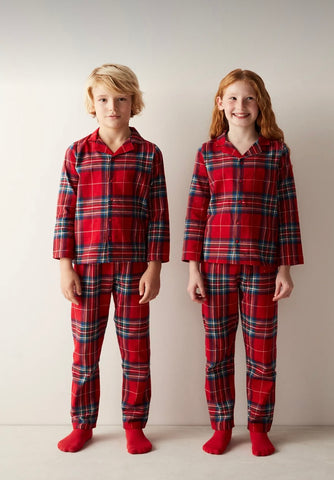 Unisex plaid pj