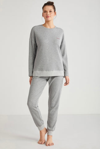 Grey cotton pj