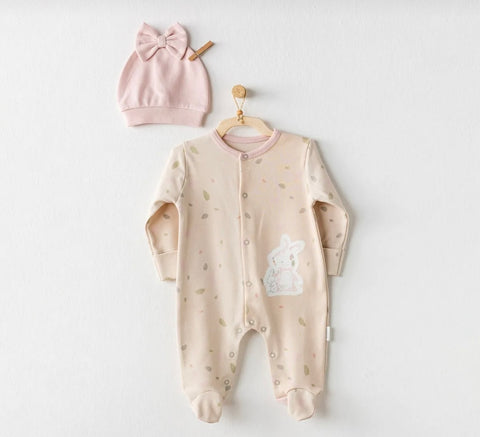 2 pcs bunny overall (foldable sleeve)