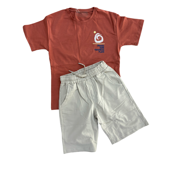 Choose your favorite place short set