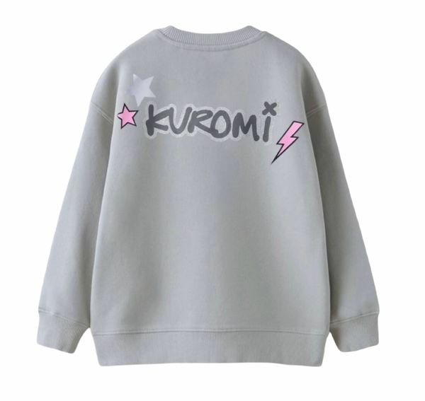 Kuromi grey sweatshirt