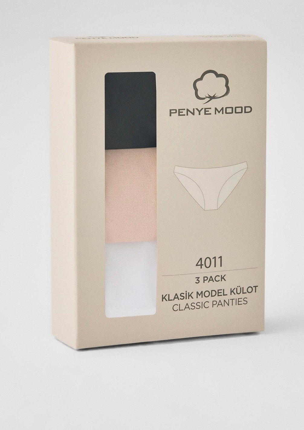 Classic panties pack of 3