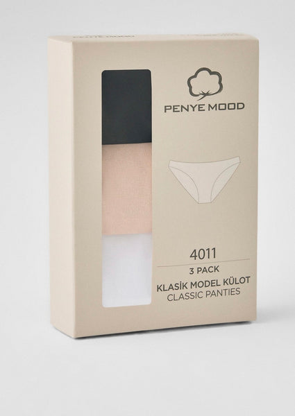Classic panties pack of 3