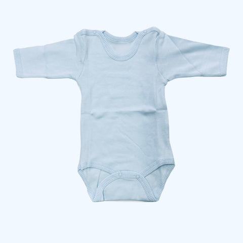 Light blue long sleeve bodysuit