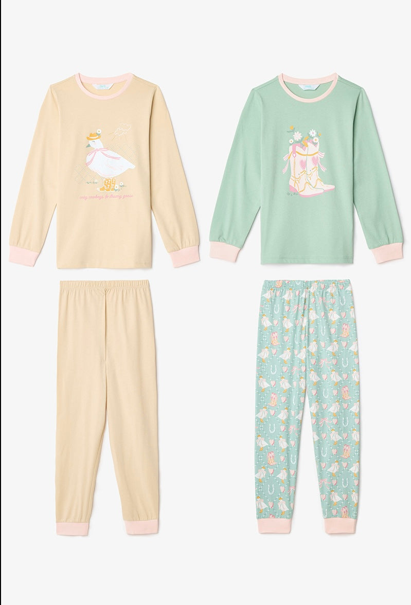 Cowboy goose 4 pcs set