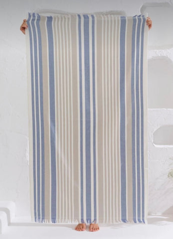 Striped beach towel (90x170cm)