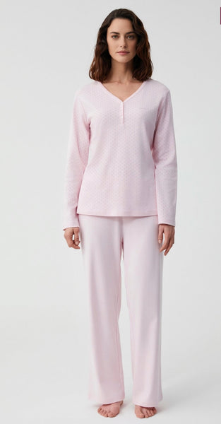 Pink cotton pj