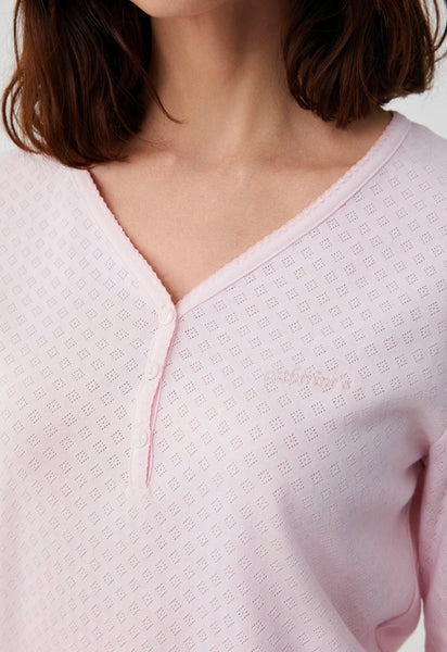 Pink cotton pj