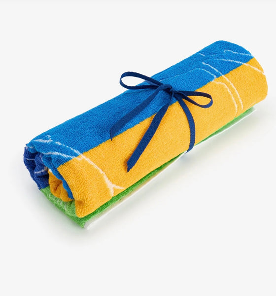 Shark beach towel