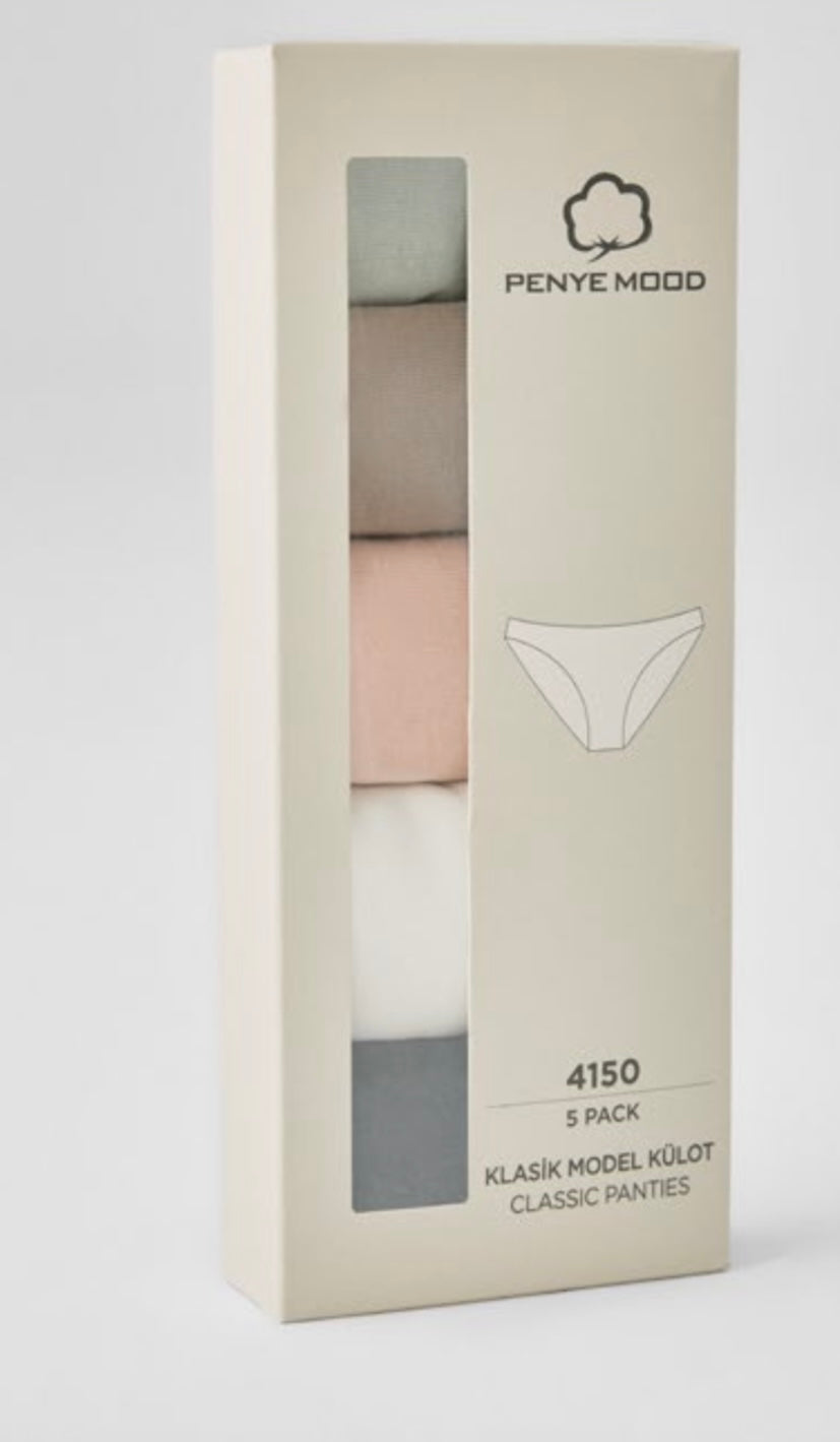 Classic panties pack of 5