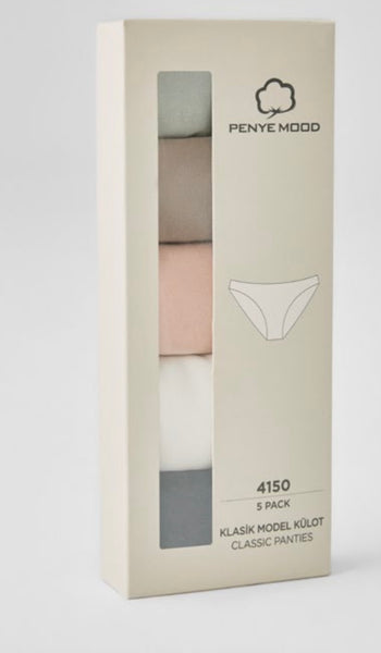 Classic panties pack of 5