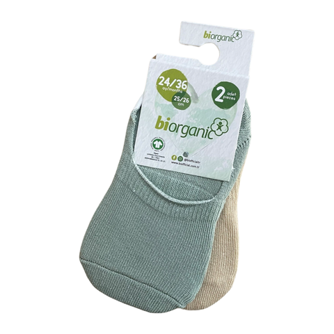 Baby invisible socks 24-36m (pack of 2)