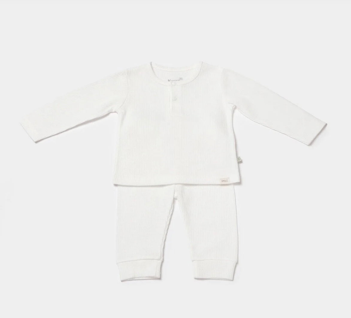 Ribbed cotton 2 pcs set