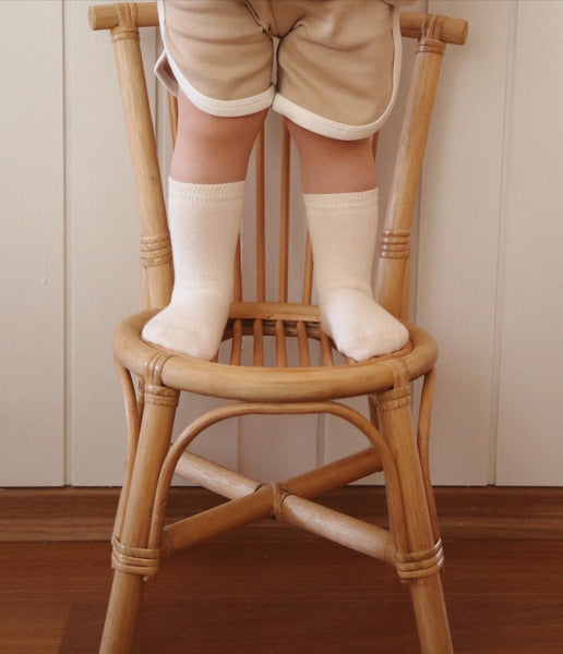 Socks pack of 3 (beige -coffee-brick)