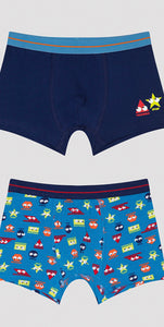 Play football pack of 2 boxers
