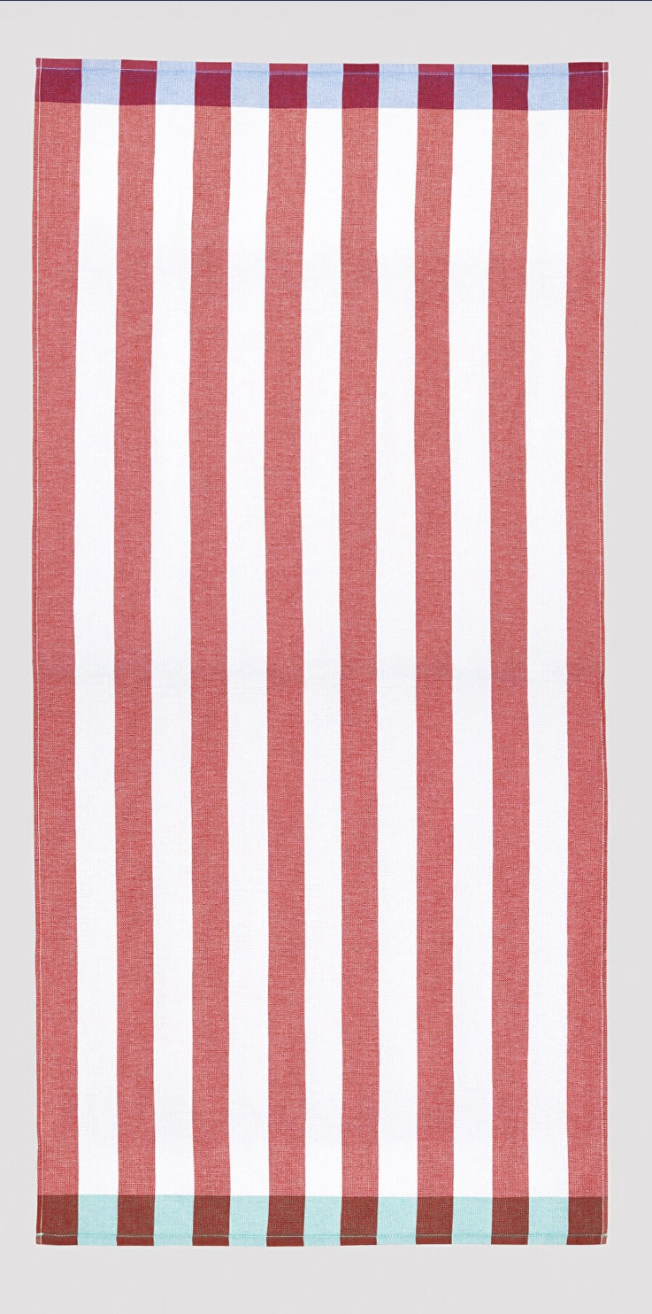 Striped beach towel