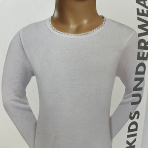 100% cotton long sleeved undershirts (girls)