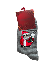 Christmas men socks (41-44) grey