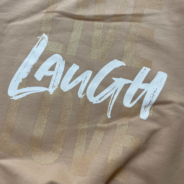 Live Laugh Love (beige)