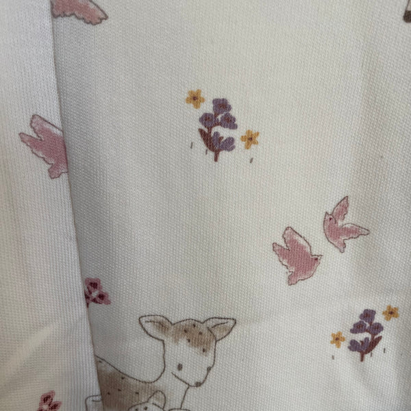 Beige deer romper