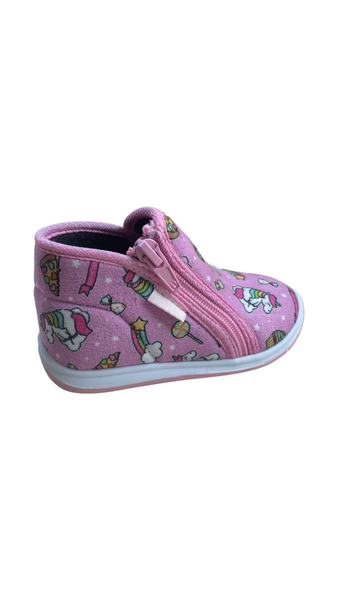 Unicorn baby slippers
