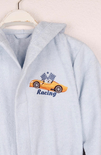 Racing bathrobe